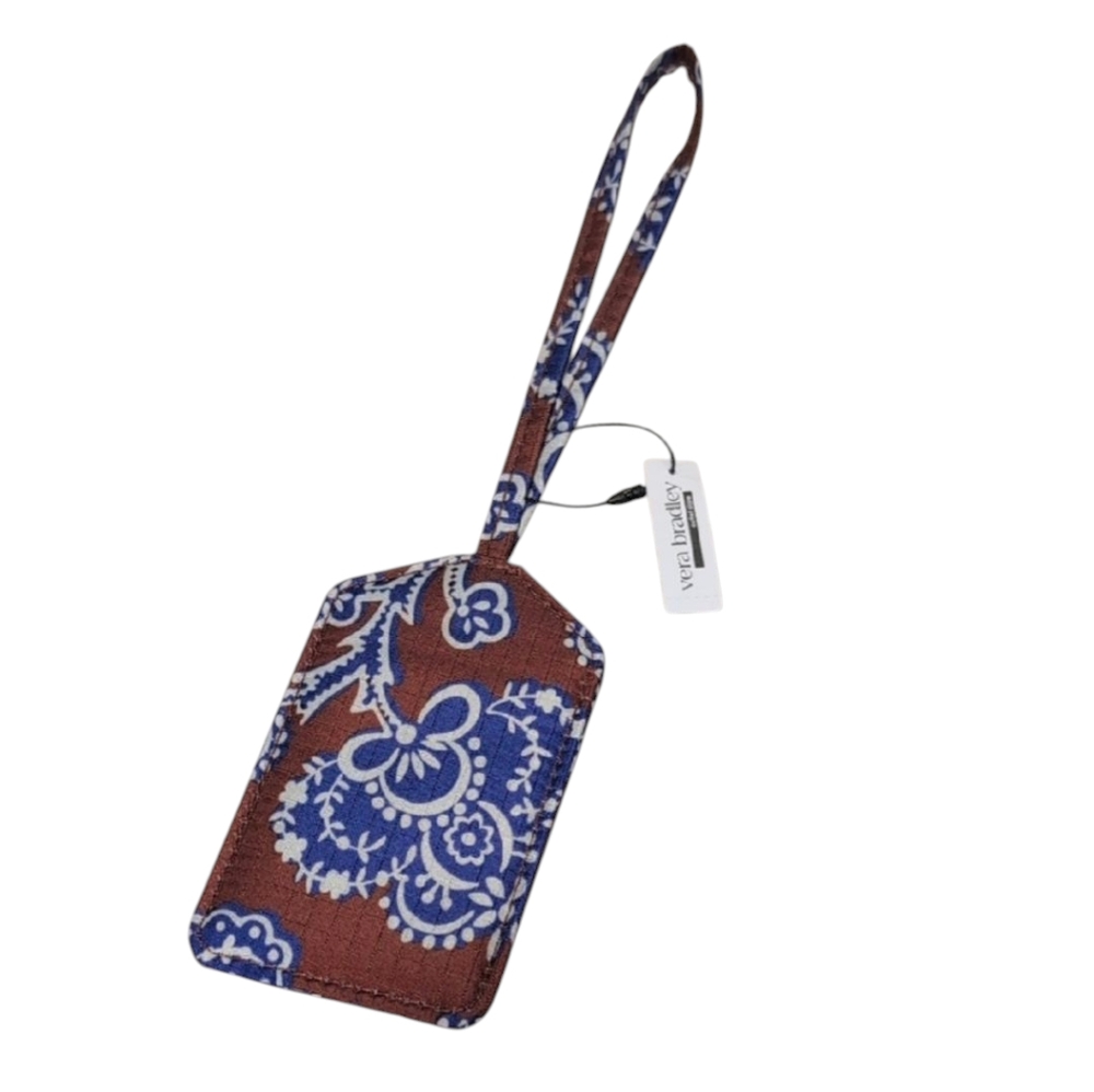 Vera Bradley Outlet Luggage Tag in Cotswold Print